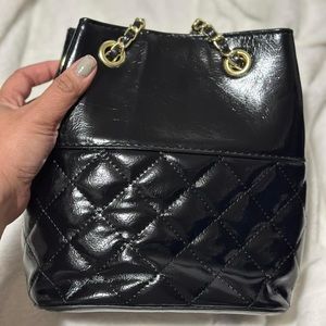 Quilted Bucket Bag